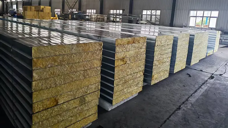Roof Rock Wool Sandwich Panel